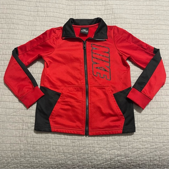 Nike Other - Nike Boy's Red & Black Tracksuit Jacket Size 6